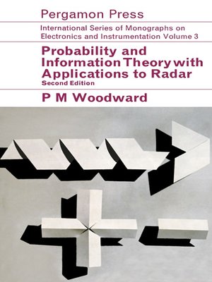 cover image of Probability and Information Theory, with Applications to Radar